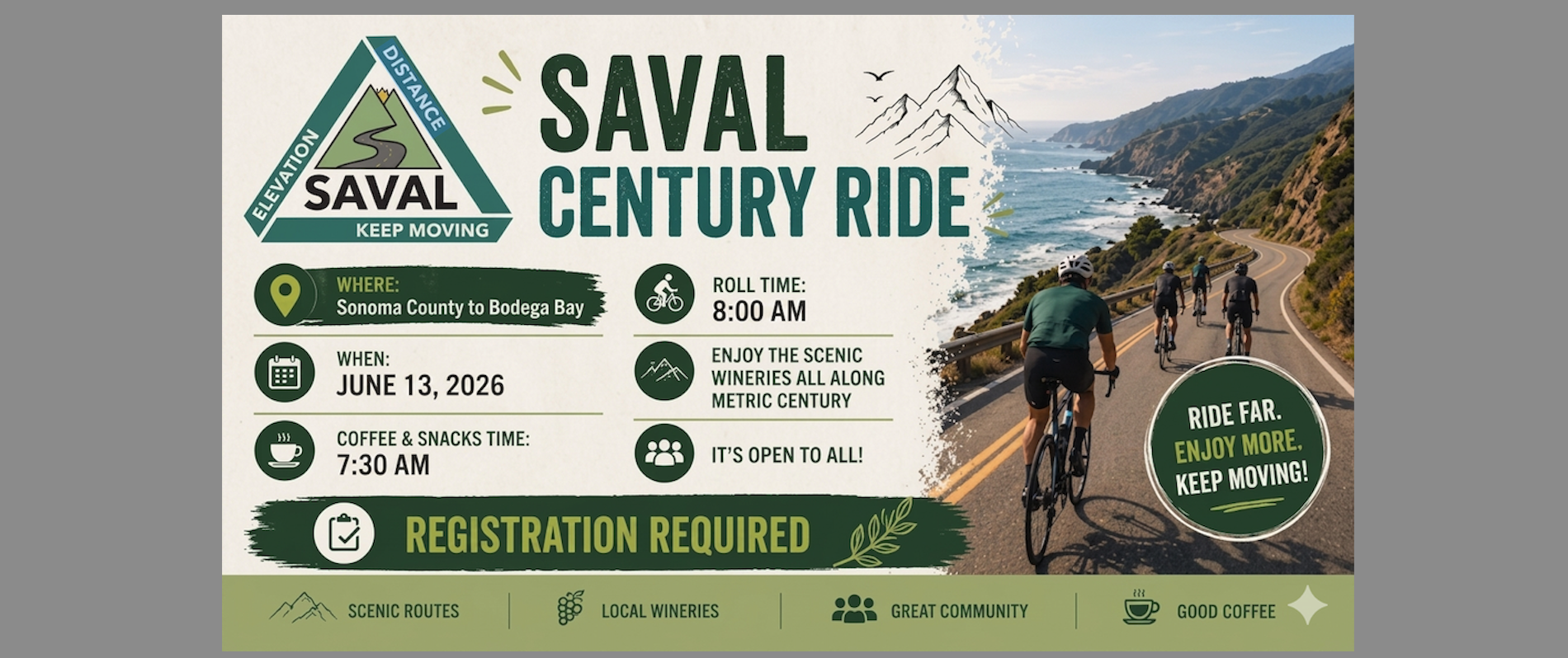 Century Ride @ Sonoma County